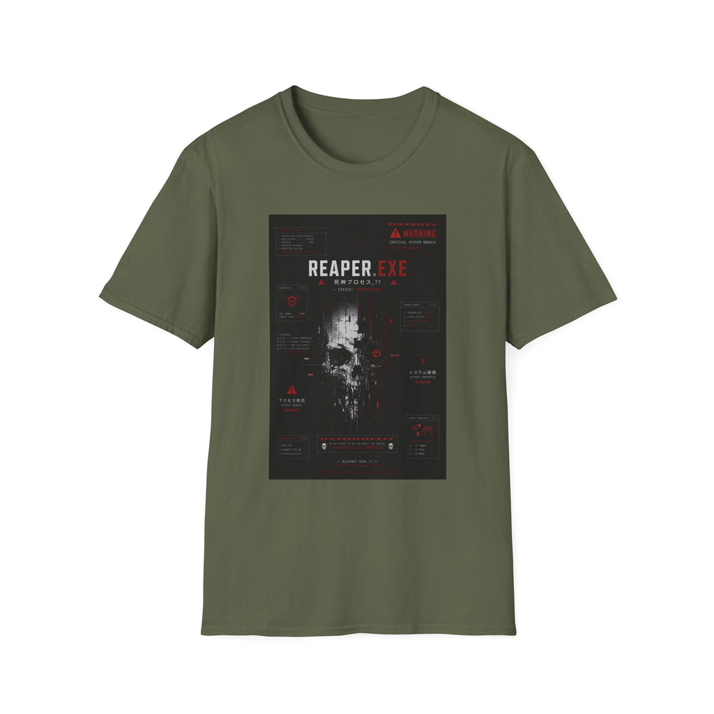 Reaper.exe system breach interface T-Shirt