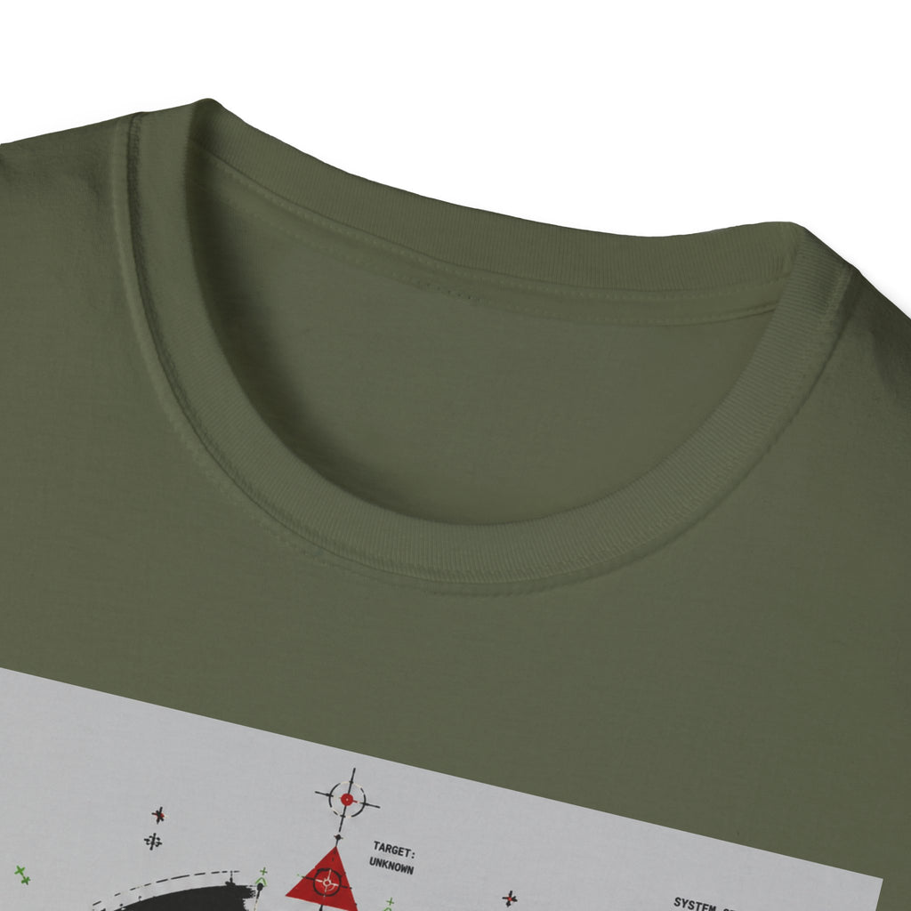 Mechanical skull with targeting interface T-Shirt