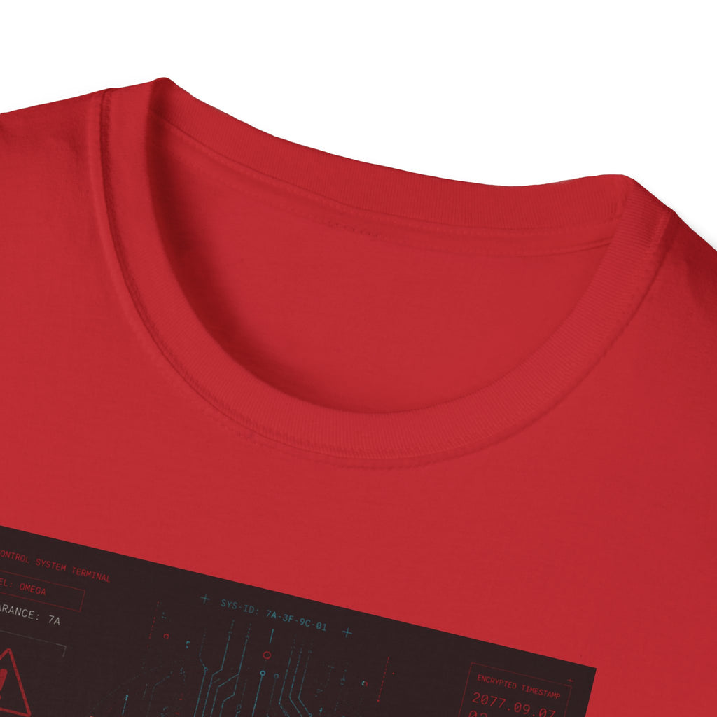 Surveillance system control terminal poster T-Shirt