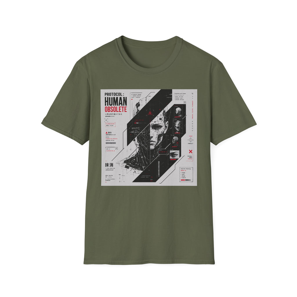 Protocol omega: human obsolete T-Shirt