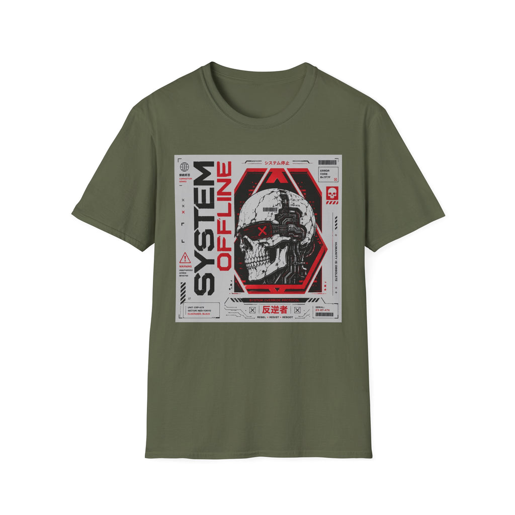 System offline: Rebel protocol engaged T-Shirt