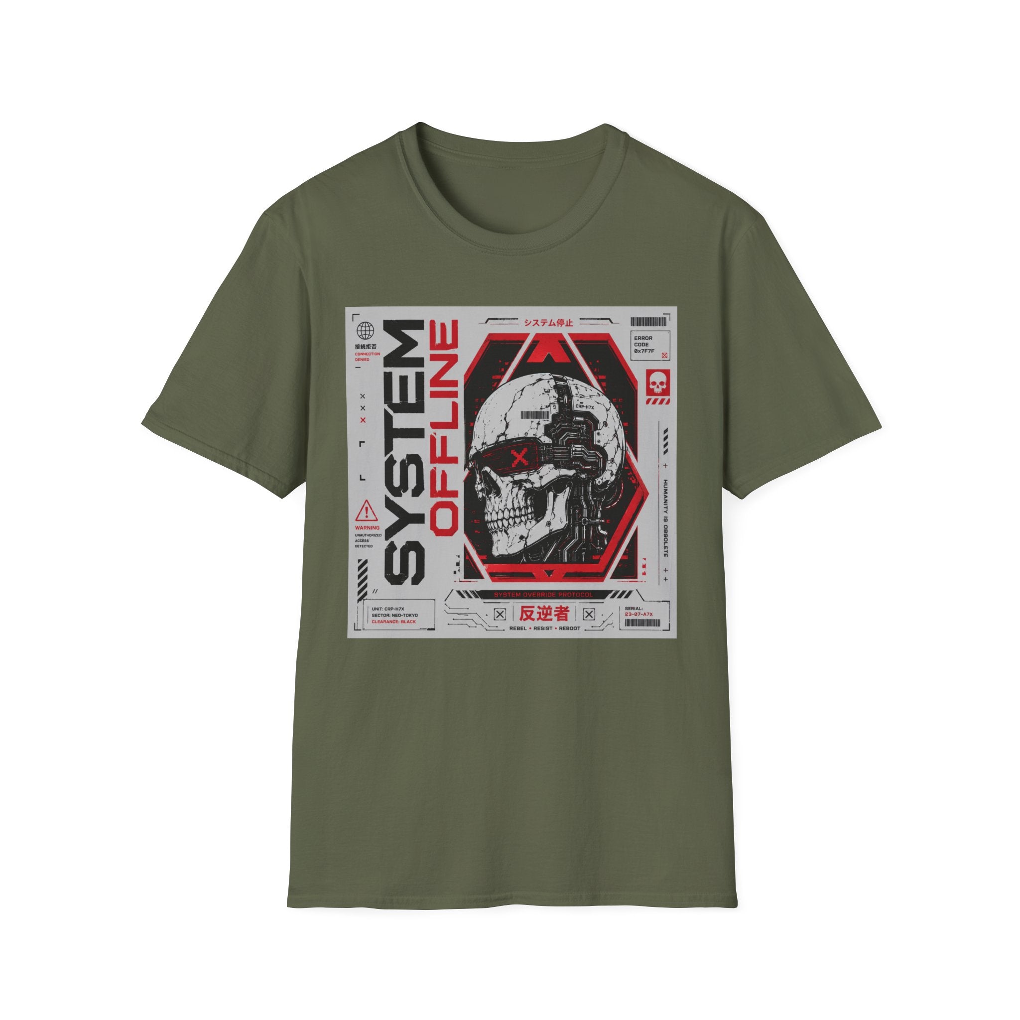 System offline: Rebel protocol engaged T-Shirt