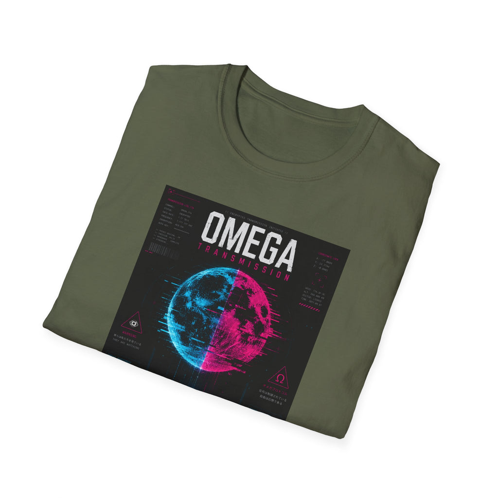 Encrypted transmission: Omega protocol T-Shirt
