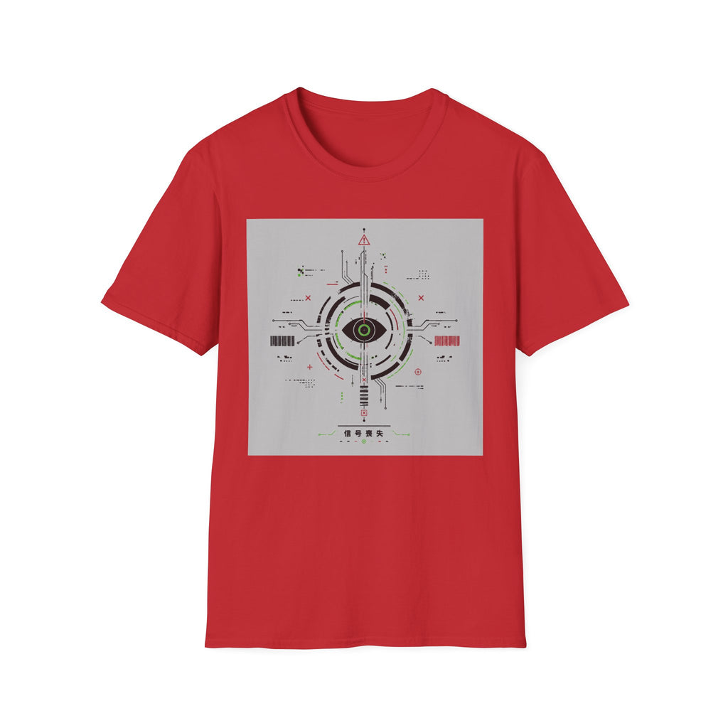 Signal loss digital emblem design T-Shirt