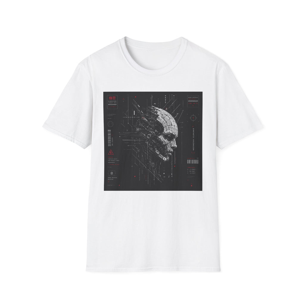 Fractured cybernetic schematic design T-Shirt