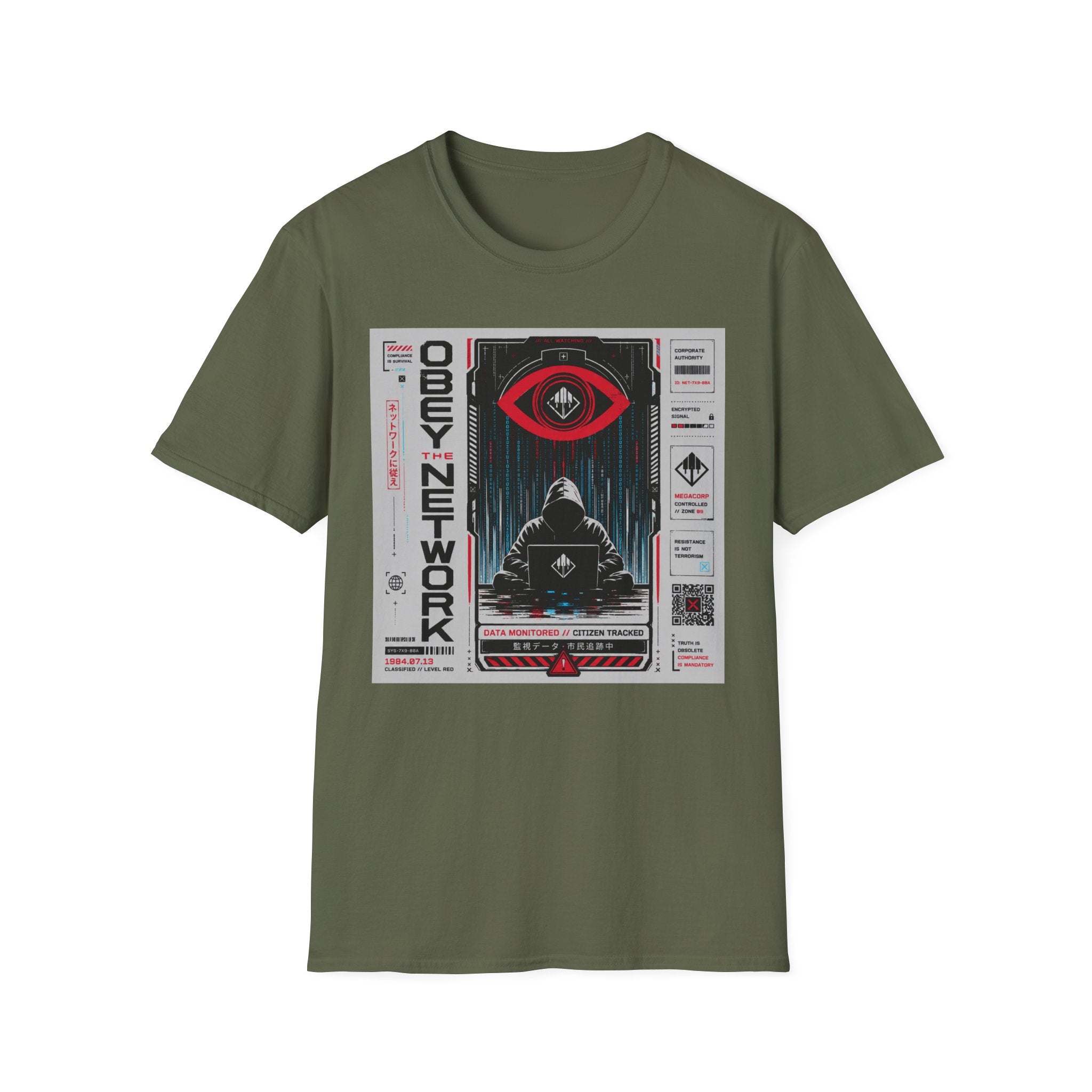 Obey the network, comply today T-Shirt