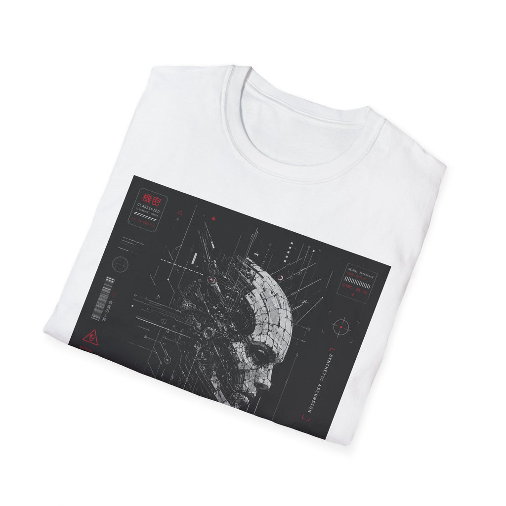Fractured cybernetic schematic design T-Shirt