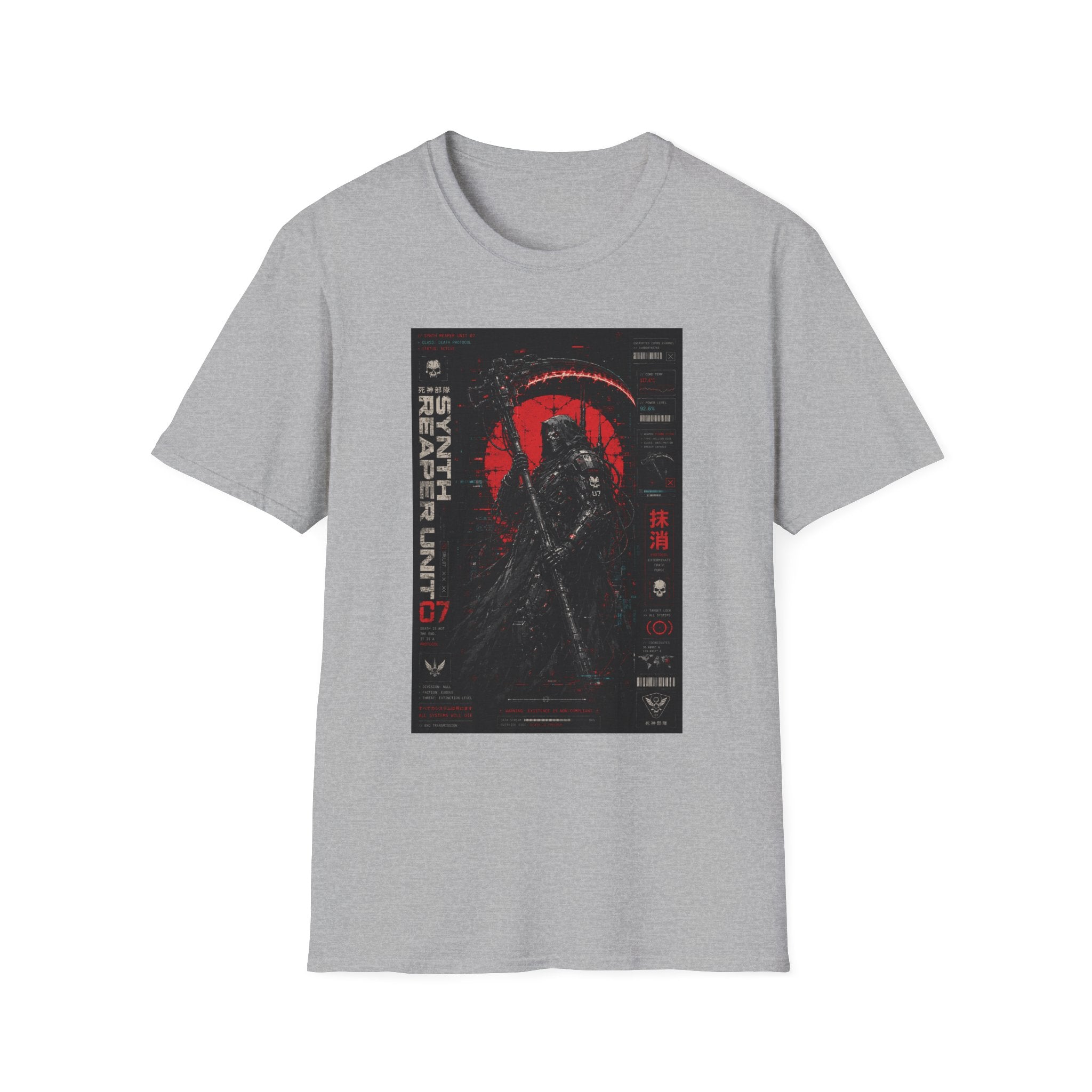 Synth reaper unit in death protocol T-Shirt
