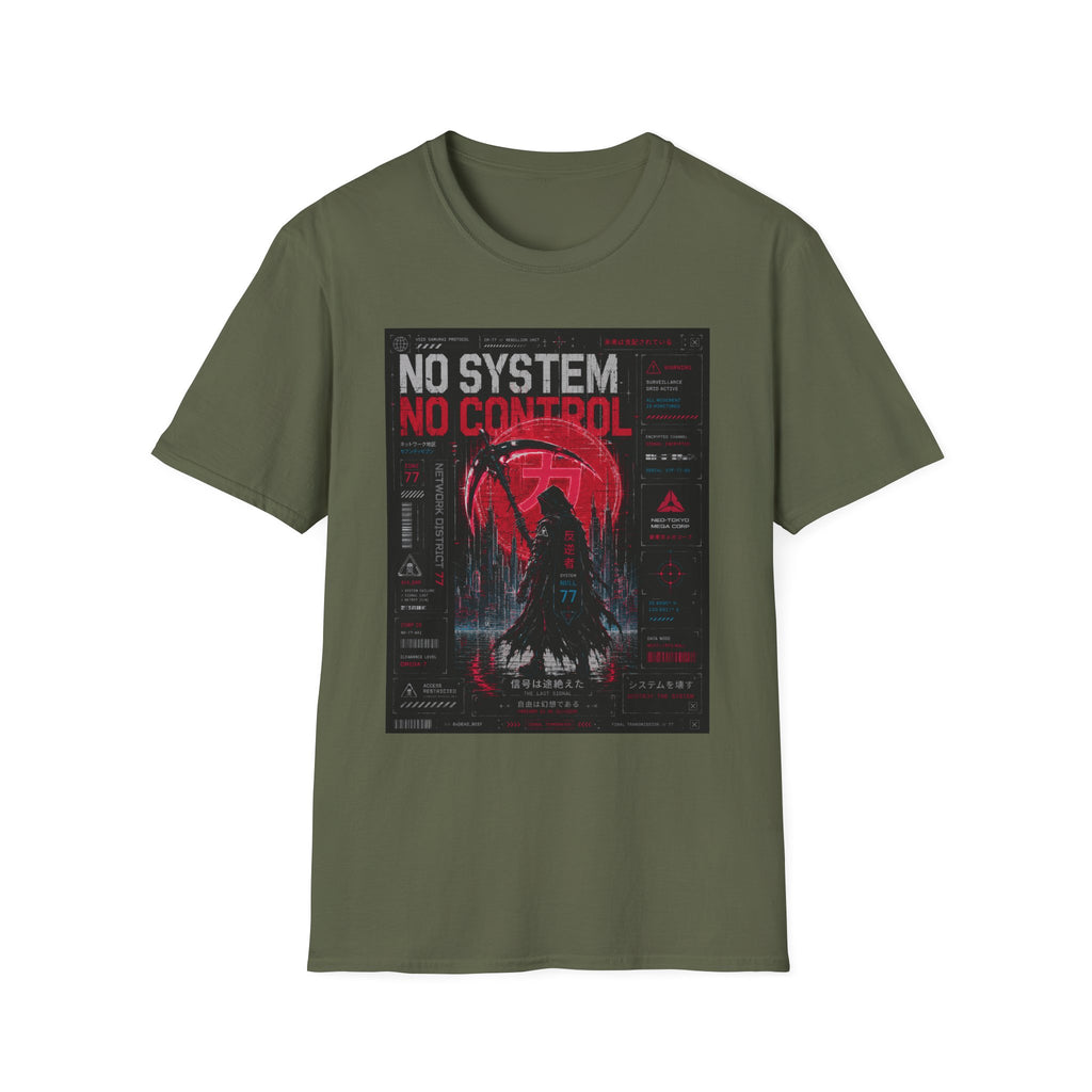 Rebel samurai in a dystopian world T-Shirt