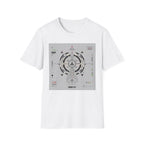 Futuristic ritual circuit interface design T-Shirt