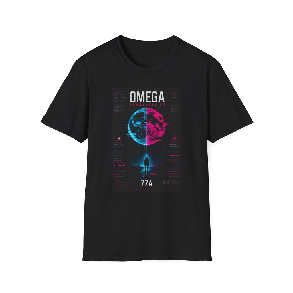 Encrypted transmission: Omega protocol T-Shirt