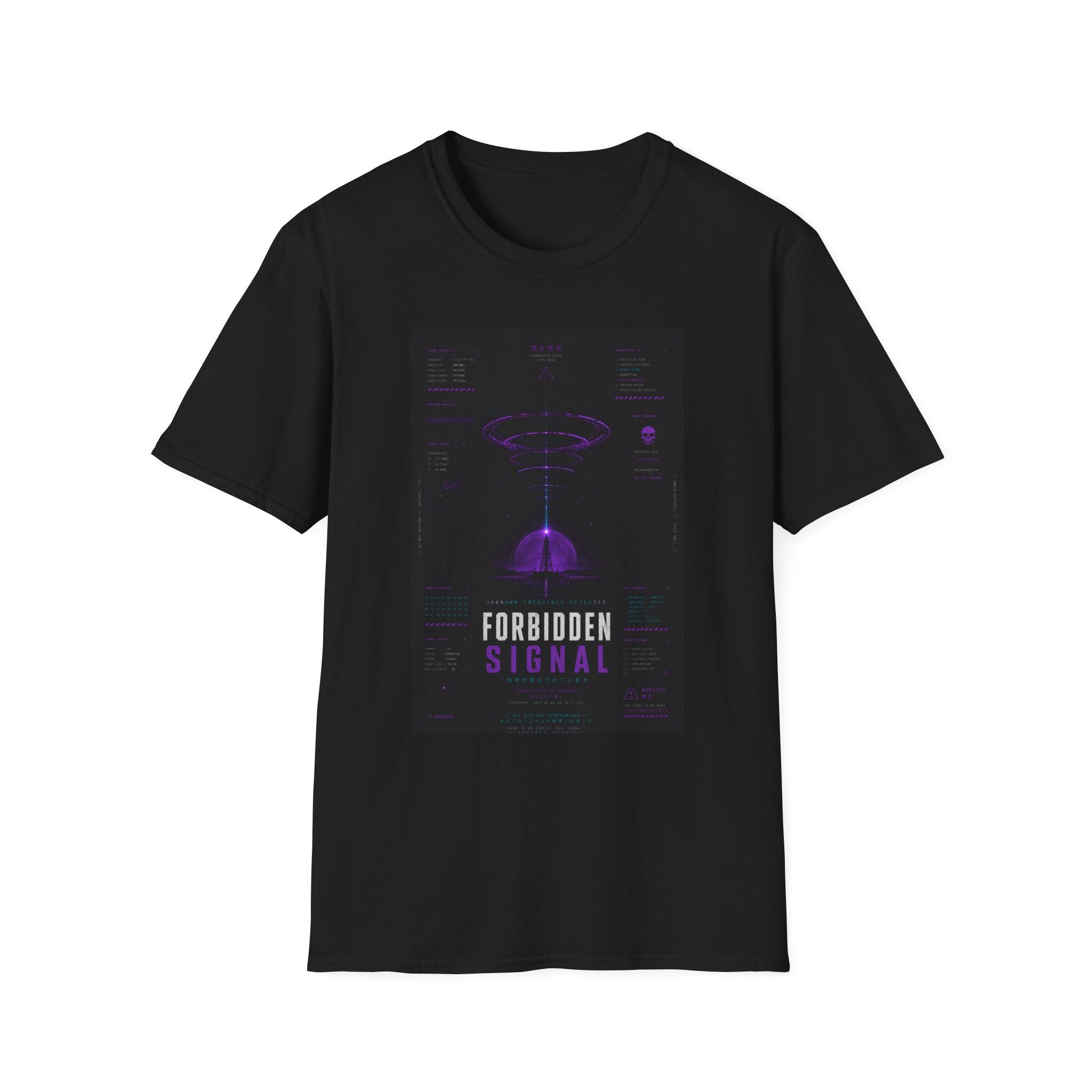 Forbidden signal alert transmission T-Shirt