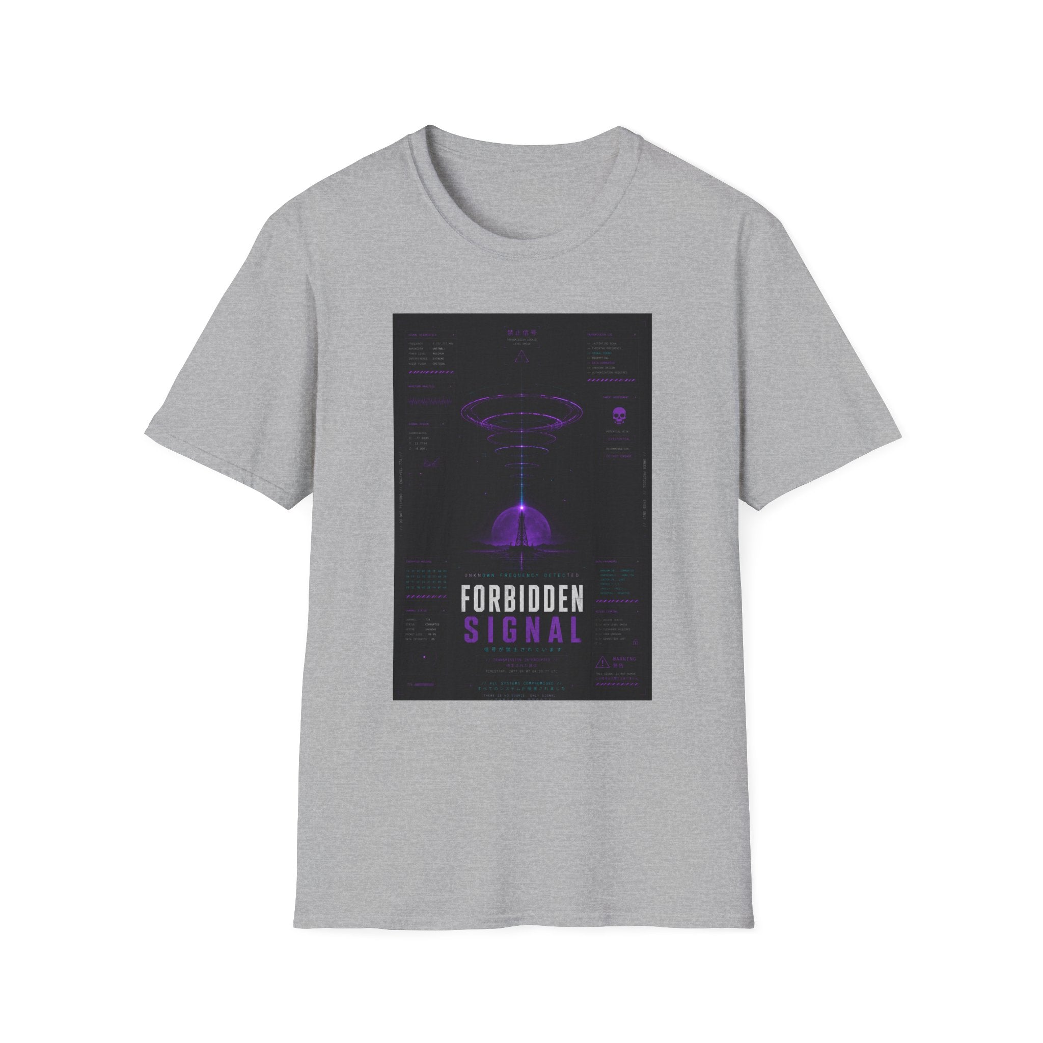 Forbidden signal alert transmission T-Shirt