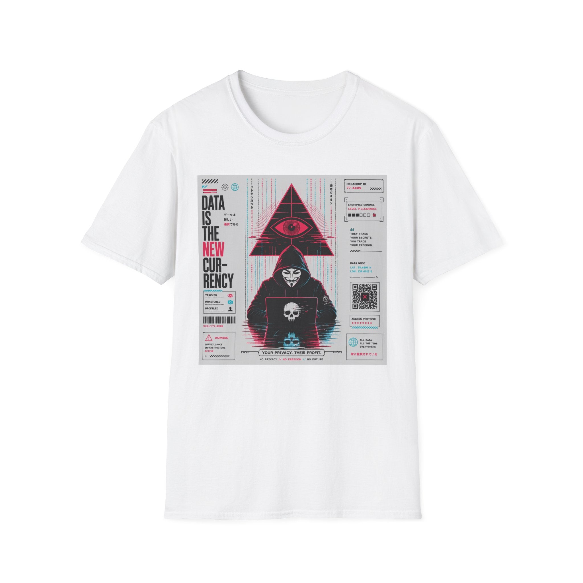 Data is power: The surveillance age T-Shirt