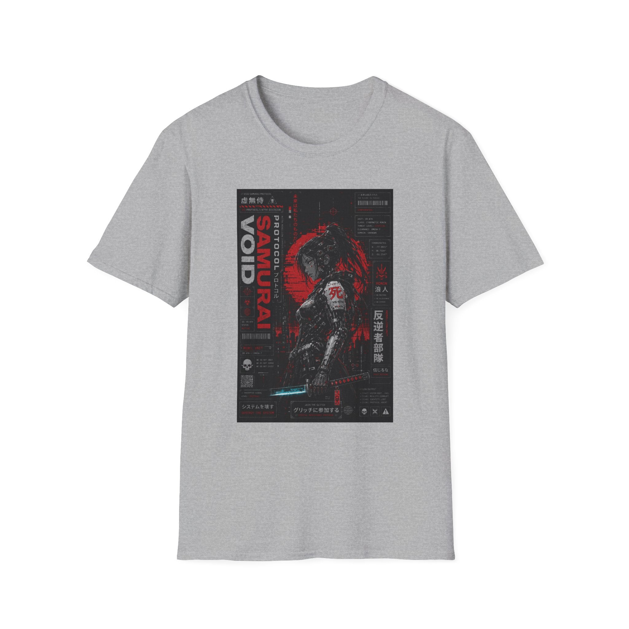 Void samurai protocol: rebellion unleashed T-Shirt