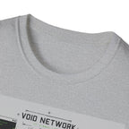 Glitched skull in the void network T-Shirt