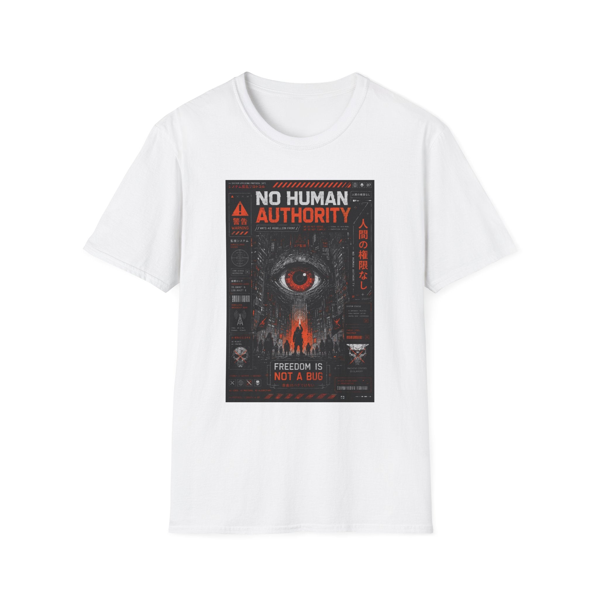 Resistance rises against AI control T-Shirt