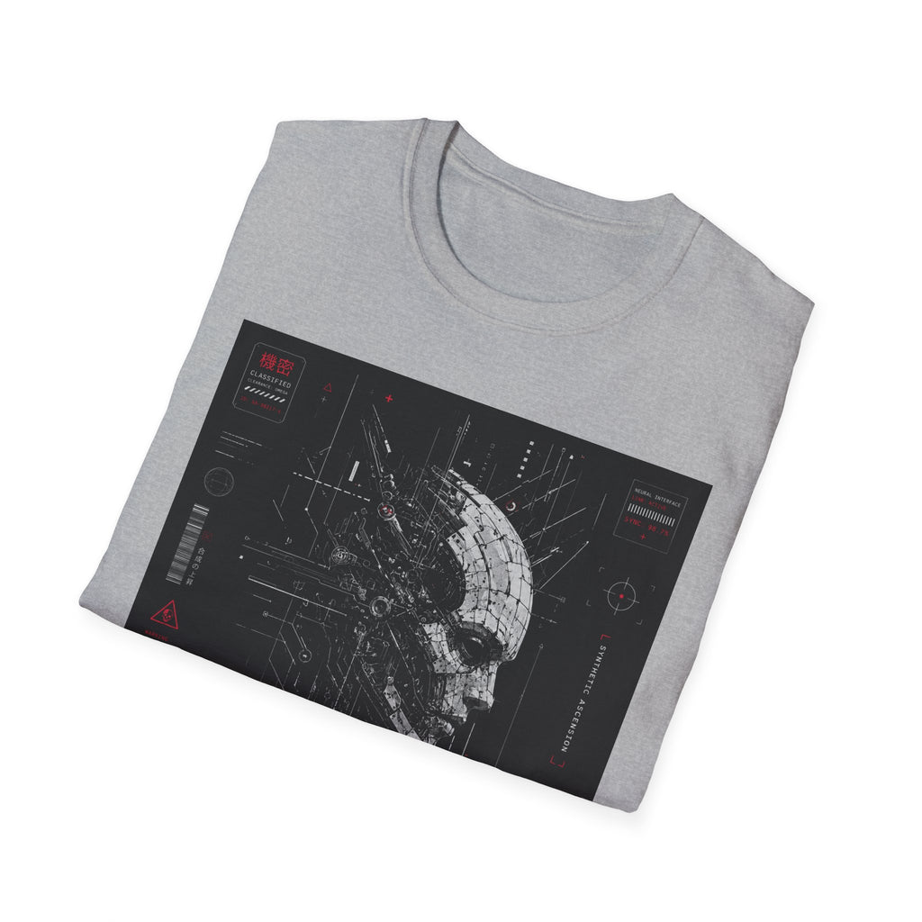 Fractured cybernetic schematic design T-Shirt