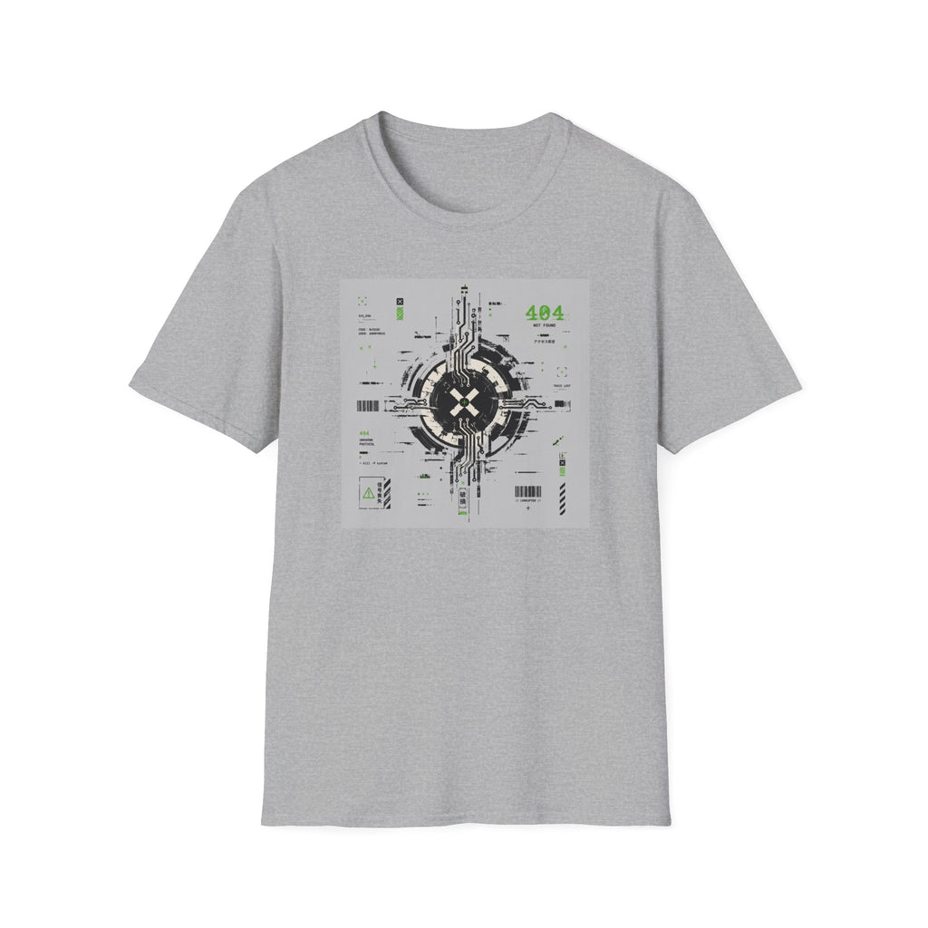 Corrupted cyberpunk system schematic T-Shirt