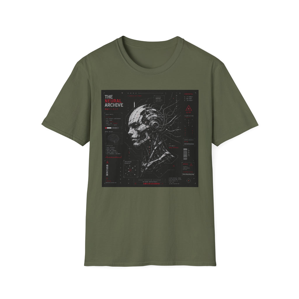 Neural archive: Omega protocol schematic T-Shirt