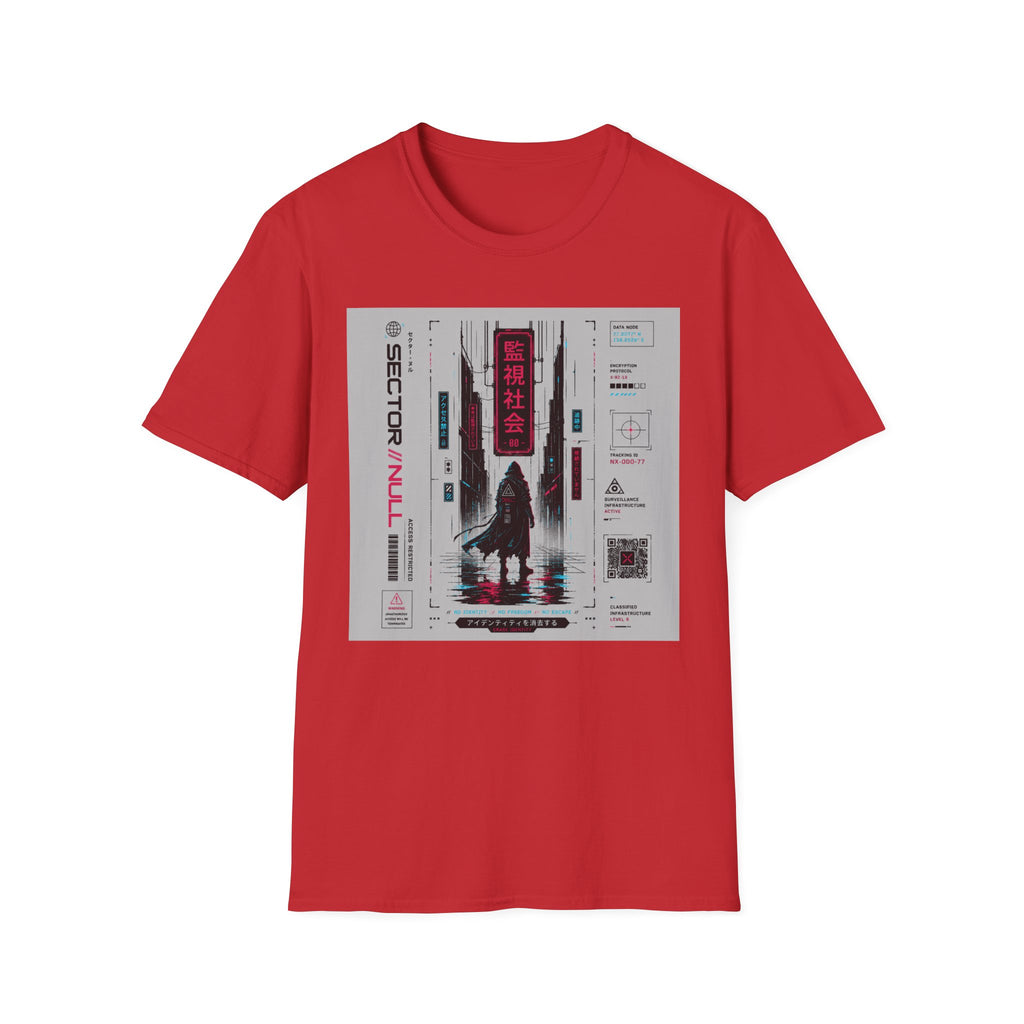 Surveillance city nightscape poster T-Shirt