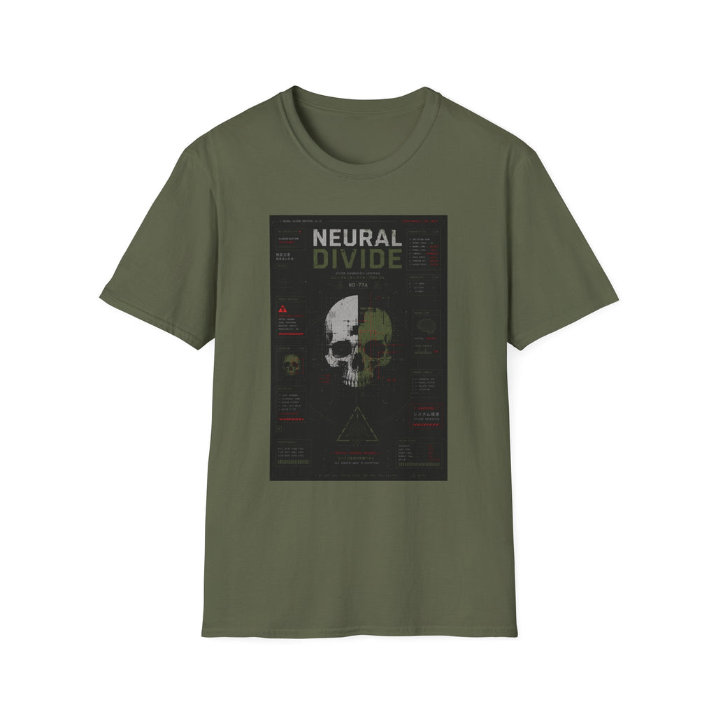 Neural divide protocol breach interface T-Shirt